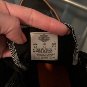 Harley Davidson canvas shoes